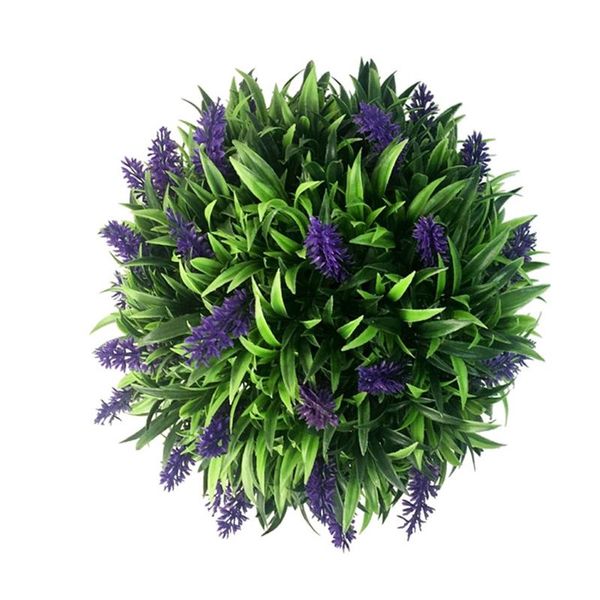 artificial lavender ball flower basket, home decor lifelike hanging door garden d0ad
artificial lavender ball flower basket, home decor lifelike hanging door garden d0ad