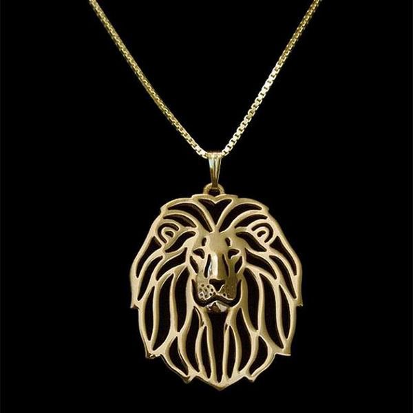 pendant necklaces 2021 arrival women's hollow out lion jewelry metal animal for lovers drop, Silver
pendant necklaces 2021 arrival women's hollow out lion jewelry metal animal for lovers drop, Silver