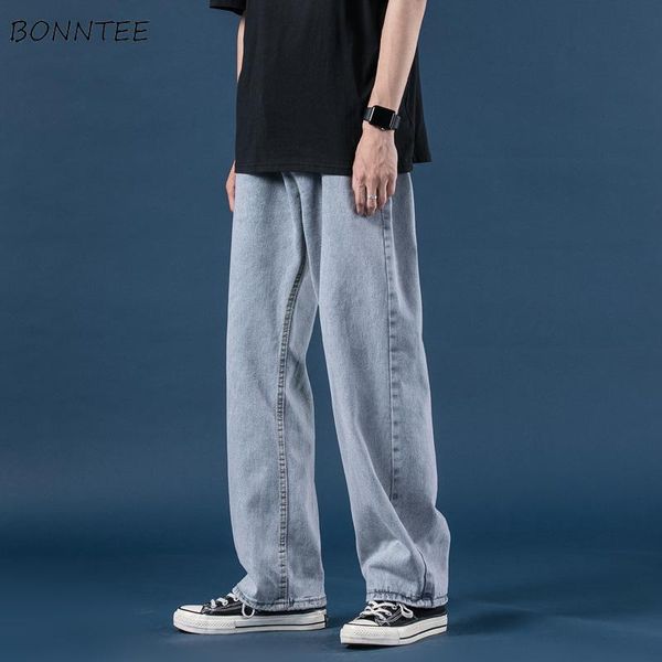 men's jeans full length men loose wide leg all-match streetwear plus size s-3xl fashion leisure denim trousers males korean style chic, Blue
men's jeans full length men loose wide leg all-match streetwear plus size s-3xl fashion leisure denim trousers males korean style chic, Blue
