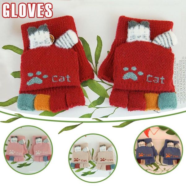 five fingers gloves children' cute winter warm cashmere knitted clamshell red cartoon fingerless for men mittens, Blue;gray
five fingers gloves children' cute winter warm cashmere knitted clamshell red cartoon fingerless for men mittens, Blue;gray