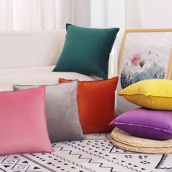 cushion/decorative pillow home decoration nordic solid velvet throw cushion cover square sofa back covers grey bedroom car waist pillowcase
cushion/decorative pillow home decoration nordic solid velvet throw cushion cover square sofa back covers grey bedroom car waist pillowcase