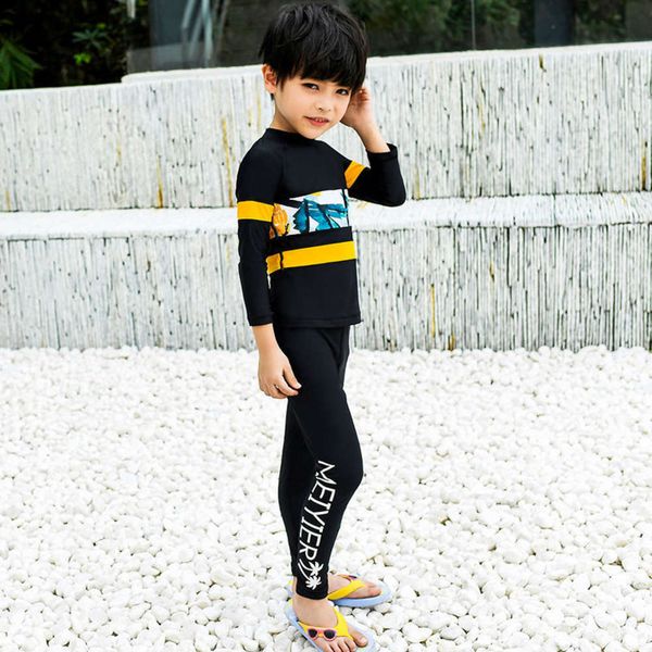 children's swimsuit boys' and girls' long sleeve trousers middle big children's split quick drying sunscreen parent chil, Blue
children's swimsuit boys' and girls' long sleeve trousers middle big children's split quick drying sunscreen parent chil, Blue