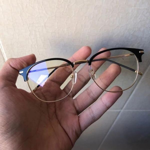sunglasses 2021 fashion personality high-quality for women and man round retro metal half-frame ultra-light flat glasses, White;black
sunglasses 2021 fashion personality high-quality for women and man round retro metal half-frame ultra-light flat glasses, White;black