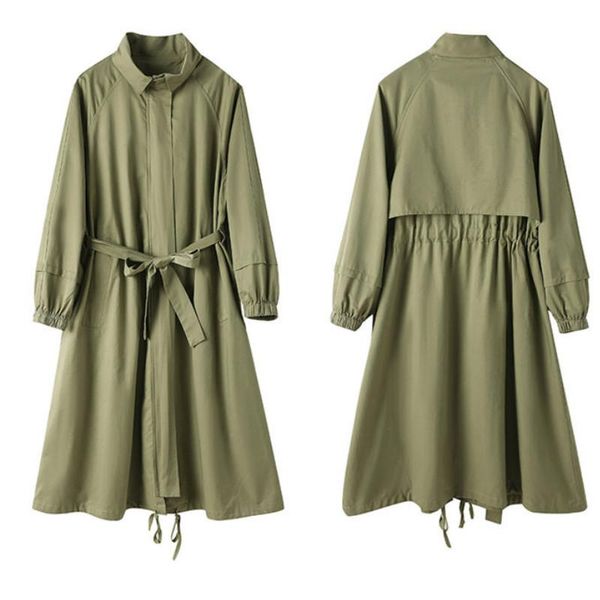 women's trench coats women autumn coat fashion loose spring femme casual zipper long sleeve solid color windbreaker pr057, Tan;black
women's trench coats women autumn coat fashion loose spring femme casual zipper long sleeve solid color windbreaker pr057, Tan;black