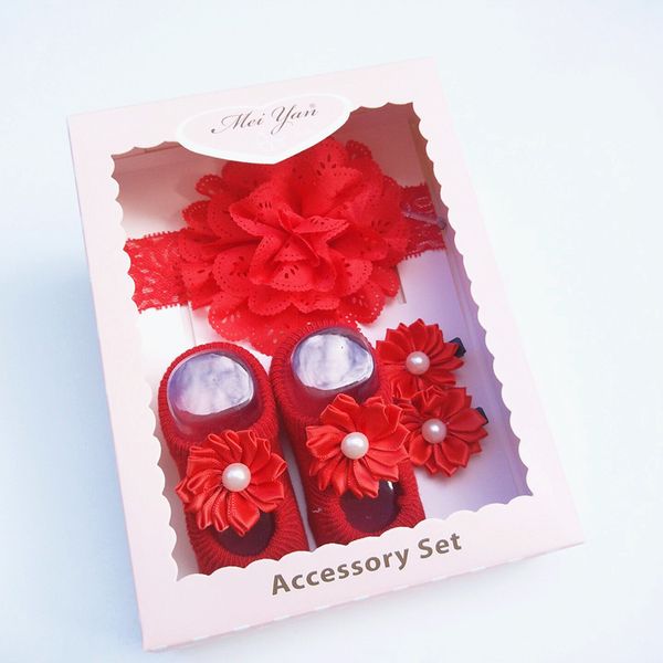 3pcs/set infant newborn baby girls slipper socks headband gift box foot socks lace hair band accessories p props, Pink;yellow
3pcs/set infant newborn baby girls slipper socks headband gift box foot socks lace hair band accessories p props, Pink;yellow