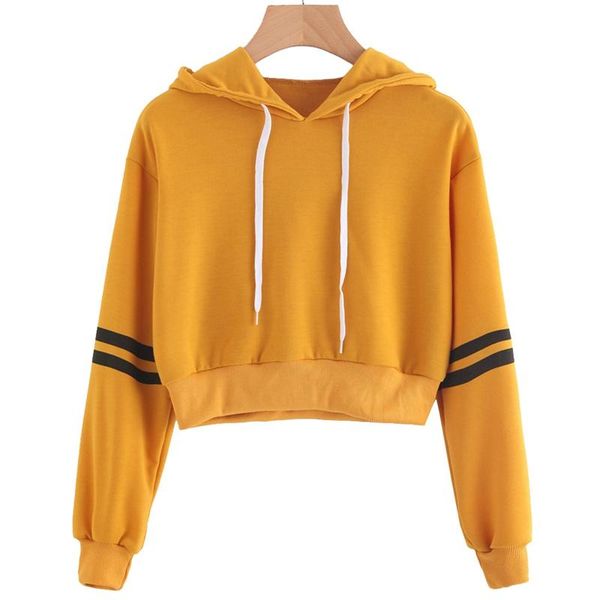 women's hoodies & sweatshirts autumn women long sleeve pullovers yellow hooded sweatshirt casual striped skateboard crop fashion 2021, Black
women's hoodies & sweatshirts autumn women long sleeve pullovers yellow hooded sweatshirt casual striped skateboard crop fashion 2021, Black
