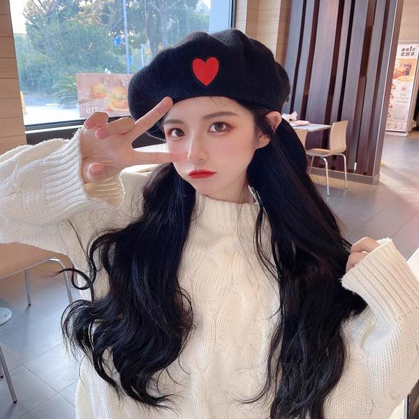 berets wool beret female 2021retro for women trendy french artist hat versatile elegant lady winter caps, Blue;gray
berets wool beret female 2021retro for women trendy french artist hat versatile elegant lady winter caps, Blue;gray