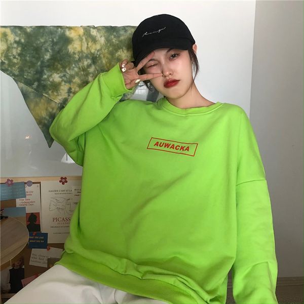 2021 new loose harajuku style pullover color round neck sweatshirt drop shoulders long sleeve personality letter printing ib9q, Black
2021 new loose harajuku style pullover color round neck sweatshirt drop shoulders long sleeve personality letter printing ib9q, Black