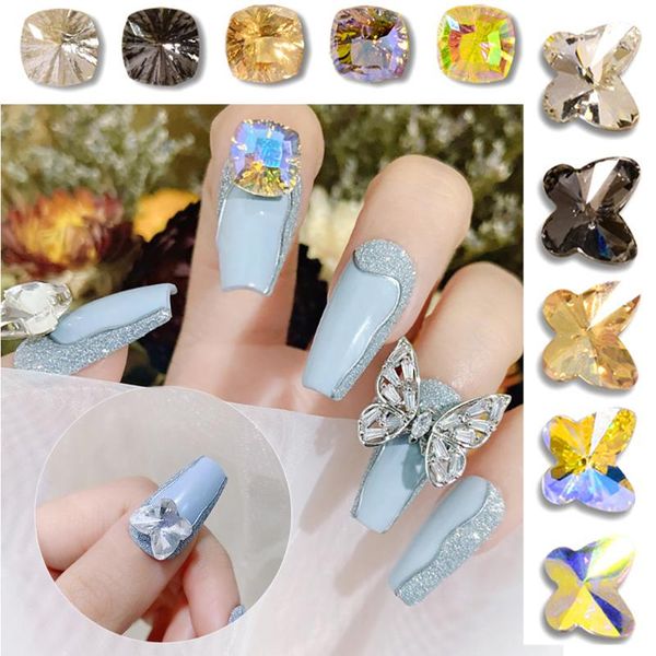 nail art decorations 10pcs/set diy shiny drill symphony crystal butterfly rhinestones jewelry manicure ornaments, Silver;gold
nail art decorations 10pcs/set diy shiny drill symphony crystal butterfly rhinestones jewelry manicure ornaments, Silver;gold