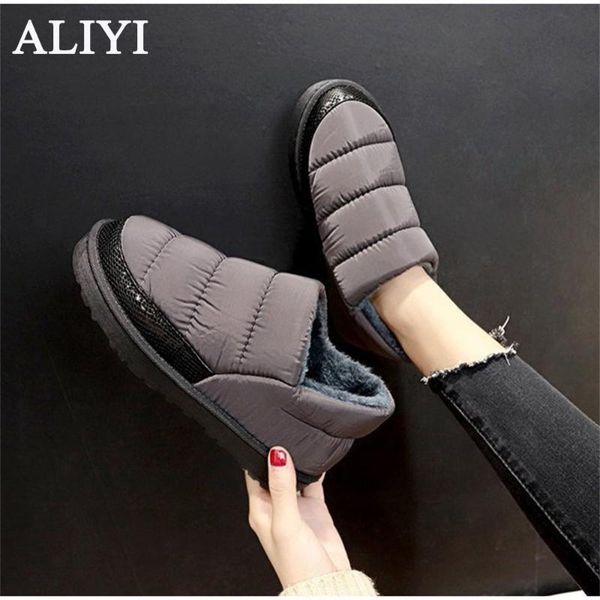 boots winter warm shoes plus plush slip on waterproof ladies snow larged-size 35-45 flats home indoor casual ankle, Black
boots winter warm shoes plus plush slip on waterproof ladies snow larged-size 35-45 flats home indoor casual ankle, Black