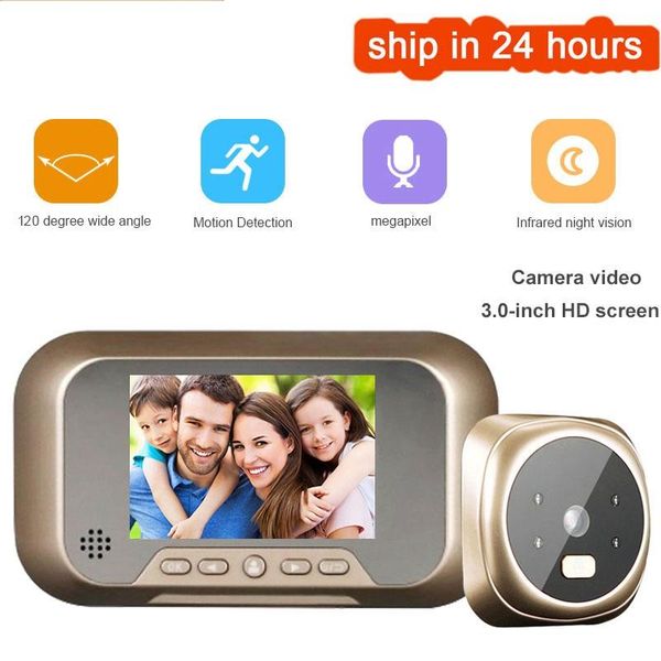 smart doorbell camera digital home visible doorbell 120 degree viewer video night vision 3.0 inch peephole video
smart doorbell camera digital home visible doorbell 120 degree viewer video night vision 3.0 inch peephole video