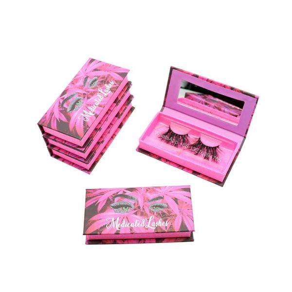 false eyelashes pink leaf packaging box with mirror wholesale mink lashes package customize eyelash storage logo
false eyelashes pink leaf packaging box with mirror wholesale mink lashes package customize eyelash storage logo