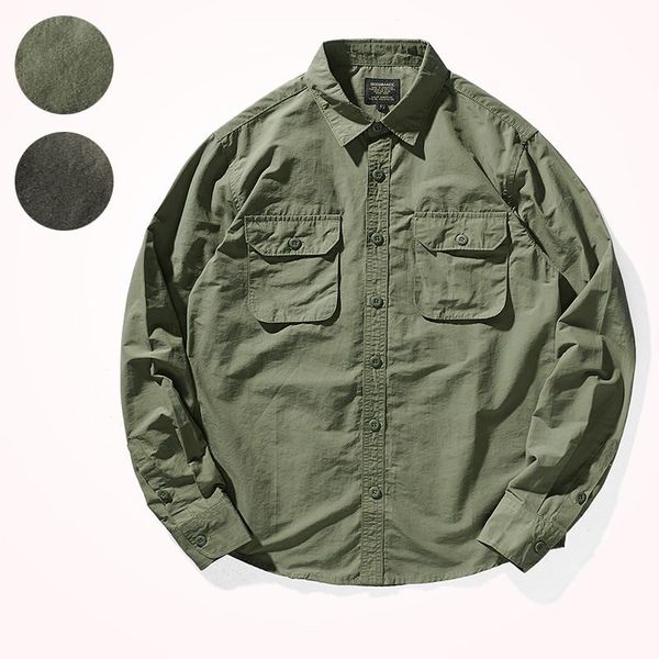 men's casual shirts 2021 autumn american military style woven pocket shirt fashion retro long sleeved lapel tooling washed old jacket, White;black
men's casual shirts 2021 autumn american military style woven pocket shirt fashion retro long sleeved lapel tooling washed old jacket, White;black