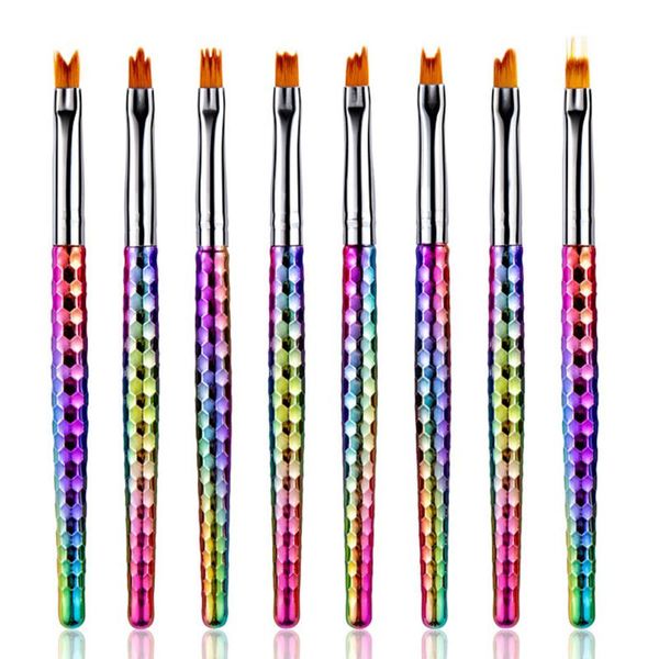 nail art kits 8pcs painting pen diy uv gel gradient fade drawing carving manicure tool home salon professional nylon brush set polish
nail art kits 8pcs painting pen diy uv gel gradient fade drawing carving manicure tool home salon professional nylon brush set polish
