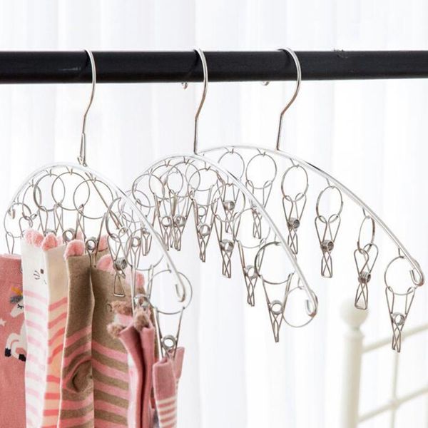laundry bags 2pcs stainless steel arc-shaped hangers with 8 clips clothes drying rack for underwears socks towels
laundry bags 2pcs stainless steel arc-shaped hangers with 8 clips clothes drying rack for underwears socks towels