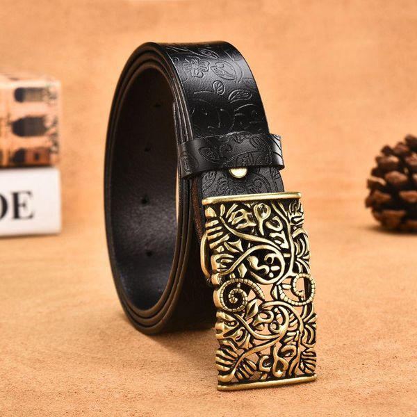 belts female retro true cowhide leather belt fashionable simple leisure joker, Black;brown
belts female retro true cowhide leather belt fashionable simple leisure joker, Black;brown
