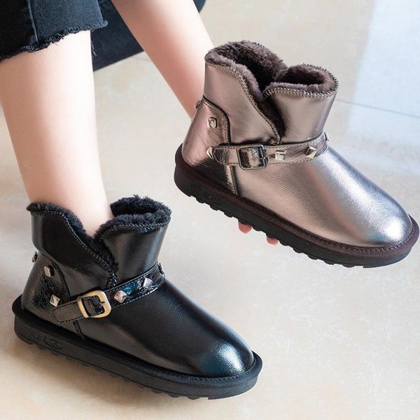boots 2021 snow women's winter wild korean short tube flat bottom bread shoes students plus velvet cotton, Black
boots 2021 snow women's winter wild korean short tube flat bottom bread shoes students plus velvet cotton, Black