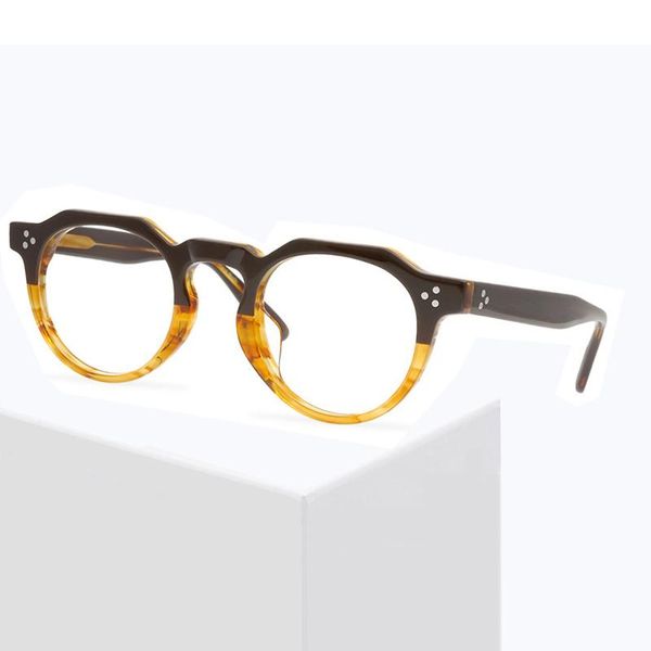 fashion sunglasses frames vintage round acetate optical eyeglasses men women's myopia prescription glasses 2021 retro leisure eyewear, Black
fashion sunglasses frames vintage round acetate optical eyeglasses men women's myopia prescription glasses 2021 retro leisure eyewear, Black