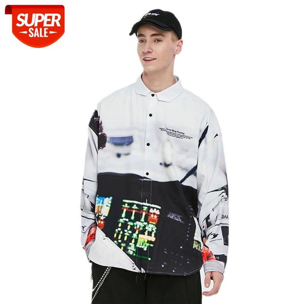 seveyfan 2021 men's fashion 3d plane printed shirts loose long sleeve shirts casual cotton for male #z97u, White;black
seveyfan 2021 men's fashion 3d plane printed shirts loose long sleeve shirts casual cotton for male #z97u, White;black