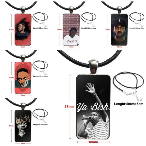 pendant necklaces for women girls glass cabochon necklace rectangle fashion american rapper kendrick lamar duckworth, Silver
pendant necklaces for women girls glass cabochon necklace rectangle fashion american rapper kendrick lamar duckworth, Silver
