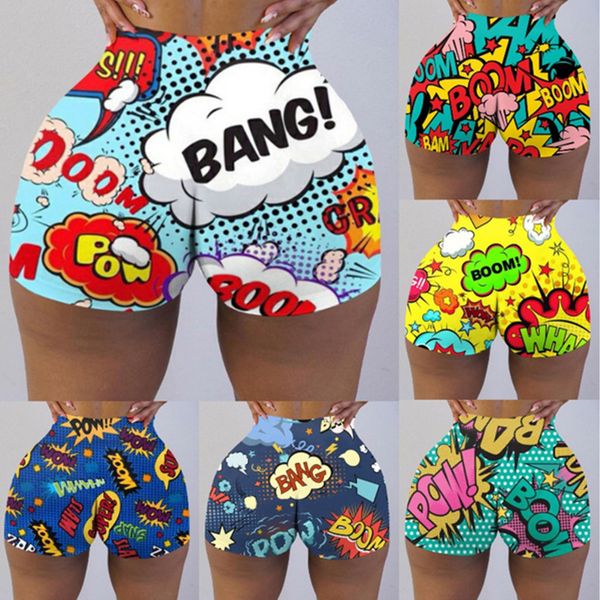 2021 women's shorts printed fashion sports shorts mini workout clothes 50 colors, White;black
2021 women's shorts printed fashion sports shorts mini workout clothes 50 colors, White;black