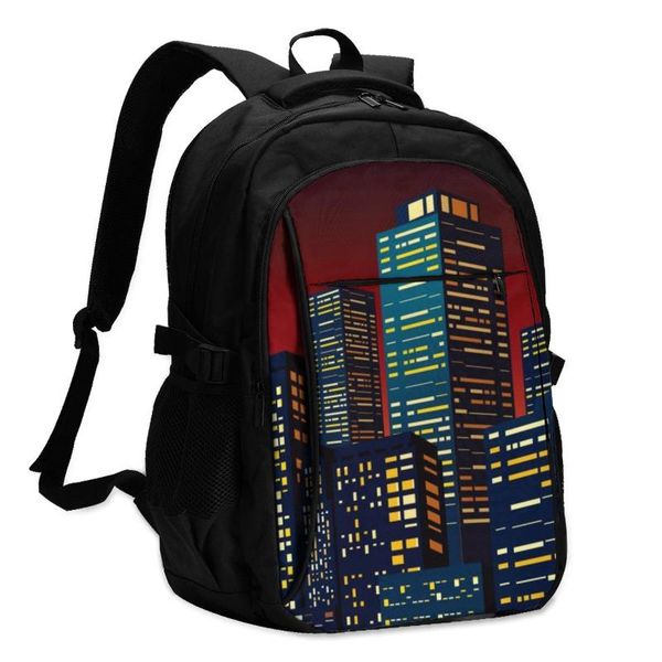backpack bags school for boy girl teenagercityscape with group of skyscrapers usb charge computer lapback pack
backpack bags school for boy girl teenagercityscape with group of skyscrapers usb charge computer lapback pack