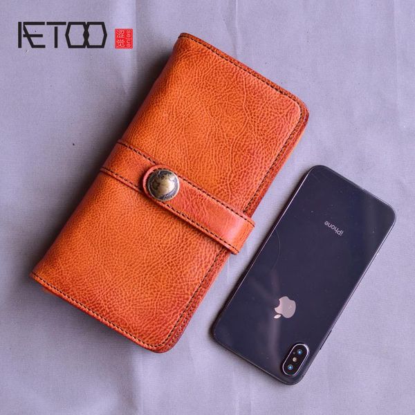 wallets aetoo vintage handmade leather wallet, first layer rubbed color long casual men's wallet, Red;black
wallets aetoo vintage handmade leather wallet, first layer rubbed color long casual men's wallet, Red;black