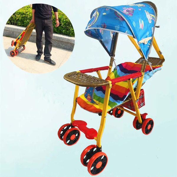 summer bamboo and rattan baby stroller can sit and lie portable folding rattan car baby four wheeled cart wholesale
summer bamboo and rattan baby stroller can sit and lie portable folding rattan car baby four wheeled cart wholesale