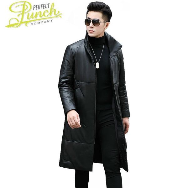 men's leather & faux jacket men cowhide genuine winter real cow coat long warm down jackets veste cuir homme 2021 sy10n kj4924, Black
men's leather & faux jacket men cowhide genuine winter real cow coat long warm down jackets veste cuir homme 2021 sy10n kj4924, Black