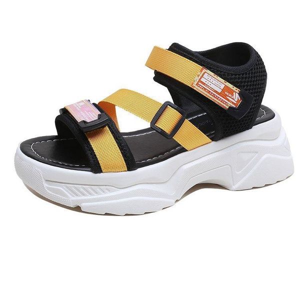 sandals women sandalas summer platform women's hollow open-toe shoes casual beach hjm, Black
sandals women sandalas summer platform women's hollow open-toe shoes casual beach hjm, Black