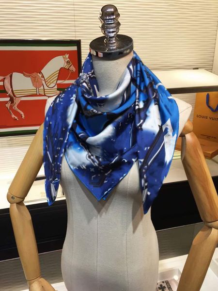 high-grade scarfs fashion elegant quality lady headscarf classic luxury style silk scarves boutique scarf 90*90cm, Blue;gray
high-grade scarfs fashion elegant quality lady headscarf classic luxury style silk scarves boutique scarf 90*90cm, Blue;gray