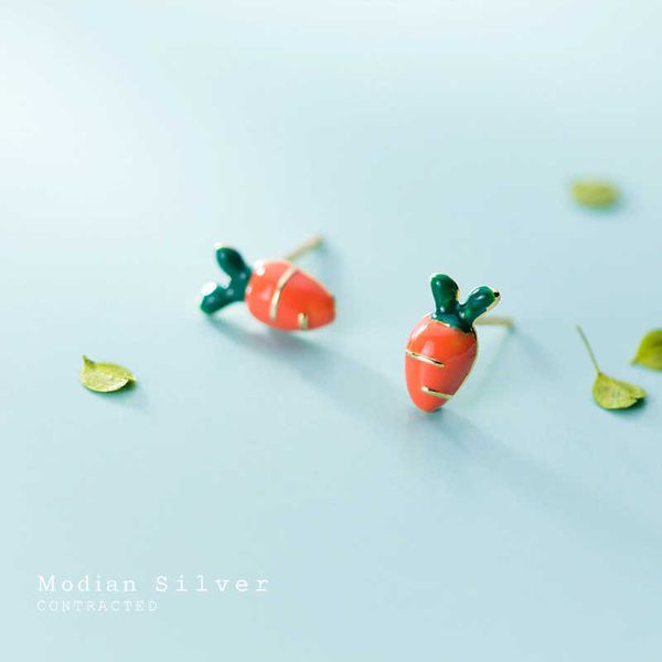 lovely carrot stud earring for women fashion genuine 925 sterling silver enamel vegetables ear studs fine jewelry gift 210707, Golden;silver
lovely carrot stud earring for women fashion genuine 925 sterling silver enamel vegetables ear studs fine jewelry gift 210707, Golden;silver