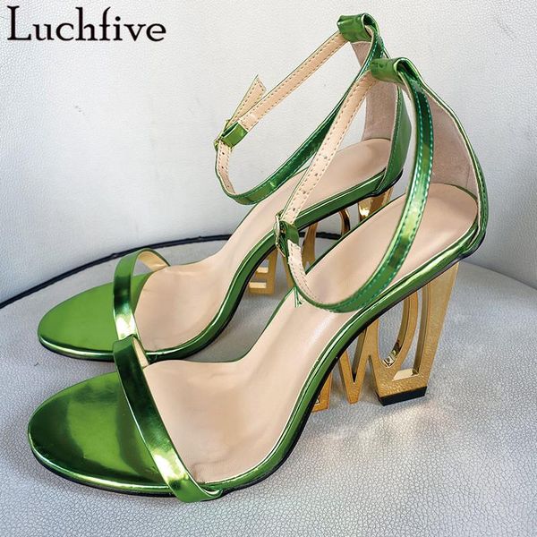 sandals designed love heels open toe shoes woman buckle strap big size outwear luxury green gold sapatos feminina, Black
sandals designed love heels open toe shoes woman buckle strap big size outwear luxury green gold sapatos feminina, Black