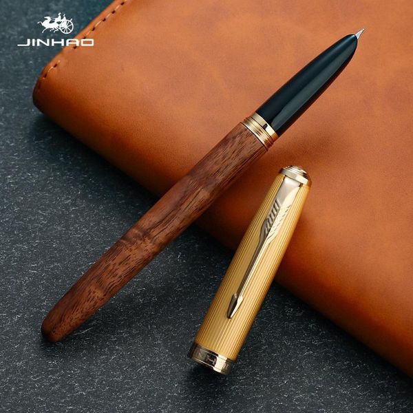2021 new jinhao vintage wooden pen golden clip extra fine 0.38mm nib fountain pen business gift office supplies
2021 new jinhao vintage wooden pen golden clip extra fine 0.38mm nib fountain pen business gift office supplies
