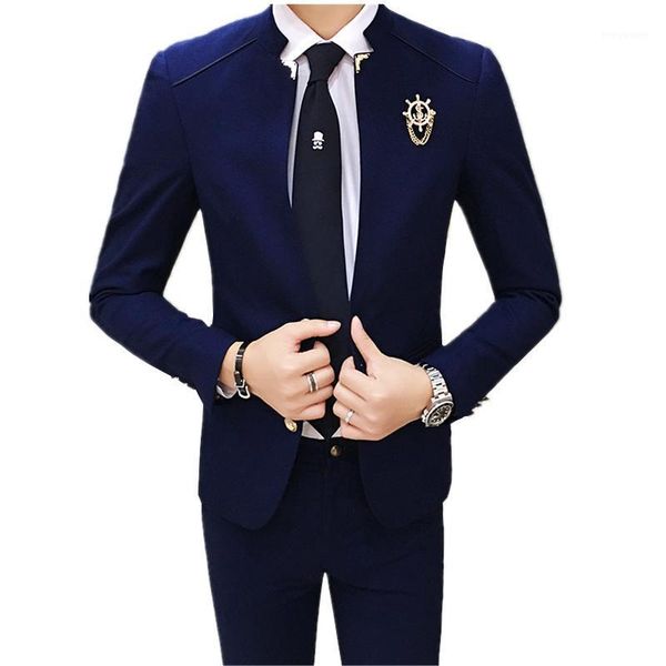 autumn men suit two piece set (suit blazer+ pants) menwedding party dress 2021 men's suits & blazers, White;black
autumn men suit two piece set (suit blazer+ pants) menwedding party dress 2021 men's suits & blazers, White;black