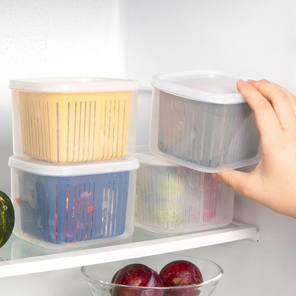 storage bottles & jars refrigerator drain sealed box plastic container organizer round ginger garlic onion containers
storage bottles & jars refrigerator drain sealed box plastic container organizer round ginger garlic onion containers