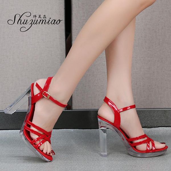sandals shuzumiao woman shoes rhinestones patent leather 2021 summer female square crystal heel high heels 11cm catwalk shoe, Black
sandals shuzumiao woman shoes rhinestones patent leather 2021 summer female square crystal heel high heels 11cm catwalk shoe, Black