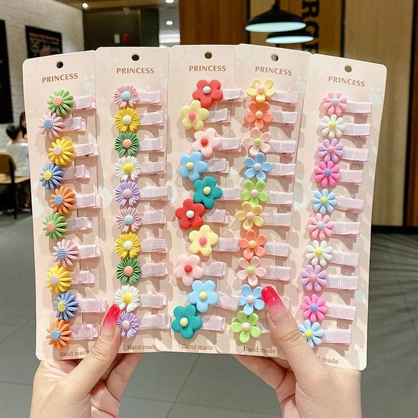 hair accessories 10pcs/set cartoon clip children's headwear korean version of fruit does not hurt the side hairpins, Slivery;white
hair accessories 10pcs/set cartoon clip children's headwear korean version of fruit does not hurt the side hairpins, Slivery;white