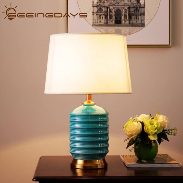 nordic simple blue ceramic table lamp for bedroom living room study room bedside lamp household decorative ceramic table
nordic simple blue ceramic table lamp for bedroom living room study room bedside lamp household decorative ceramic table