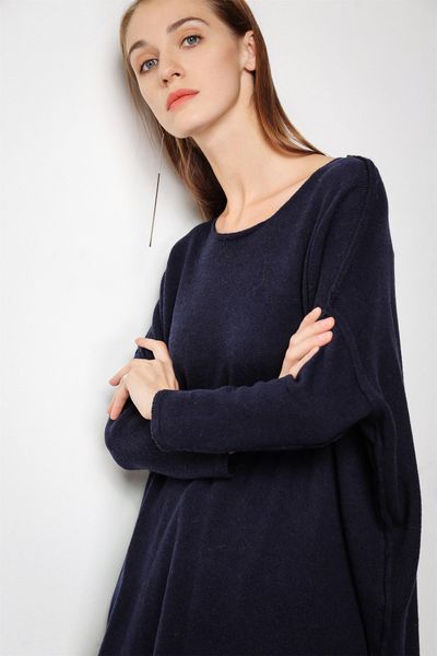 2021 new sweaters fall winter women's long knitted o-neck soft girly style sweater fashion stretch pullover 568q, White;black
2021 new sweaters fall winter women's long knitted o-neck soft girly style sweater fashion stretch pullover 568q, White;black