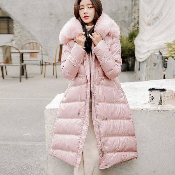 real fox fur collar coats women winter warm down parka vintage female hooded white duck down jacket long coat outerwear, Black;brown
real fox fur collar coats women winter warm down parka vintage female hooded white duck down jacket long coat outerwear, Black;brown