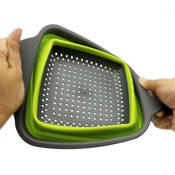 foldable fruit vegetable washing basket strainer portabl silicone colander collapsible drainer with handle kitchen tools
foldable fruit vegetable washing basket strainer portabl silicone colander collapsible drainer with handle kitchen tools