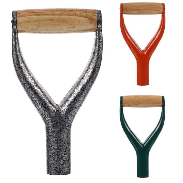 hand tools snow shovel grip handle replacement parts y- shaped garden fork digging raking