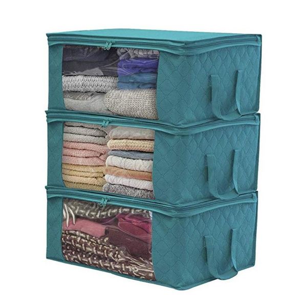 clothing & wardrobe storage 3pcs large capacity clear window bedding non woven home foldable container quilt organizer dormitory bag zipper
clothing & wardrobe storage 3pcs large capacity clear window bedding non woven home foldable container quilt organizer dormitory bag zipper