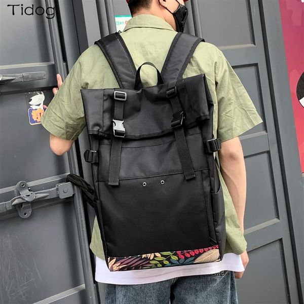 backpack tidog stylish large-capacity casual simple fashion school 
backpack tidog stylish large-capacity casual simple fashion school