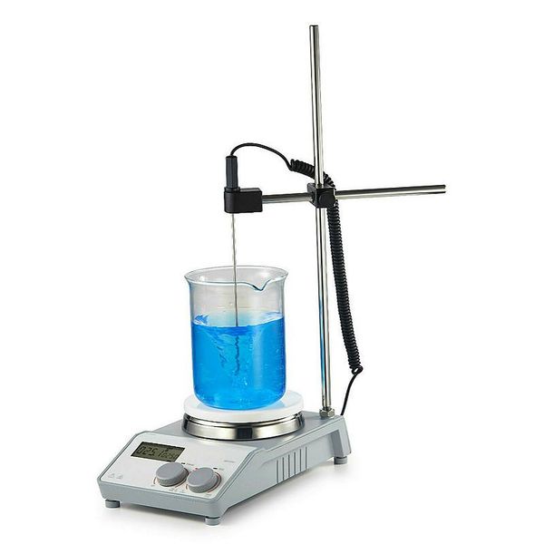 lab supplies lcd digital magnetic plate stirrer with timer stainless steel ceramic coated 5'' up to 340c stir kit ms-h-prot
lab supplies lcd digital magnetic plate stirrer with timer stainless steel ceramic coated 5'' up to 340c stir kit ms-h-prot