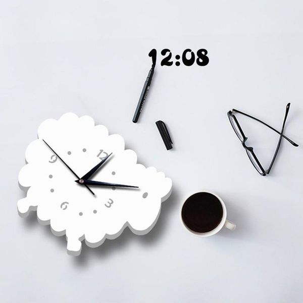 nordic clock modern design sheep wall clock children room decoration hanging watch for kids home decoration accessories reloj
nordic clock modern design sheep wall clock children room decoration hanging watch for kids home decoration accessories reloj