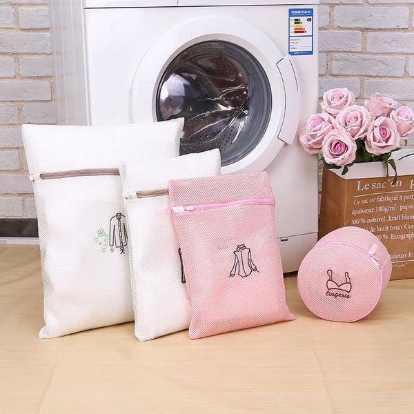 thickened embroidered sandwich laundry bag bra underwear clothes skirt set wash bag net
thickened embroidered sandwich laundry bag bra underwear clothes skirt set wash bag net