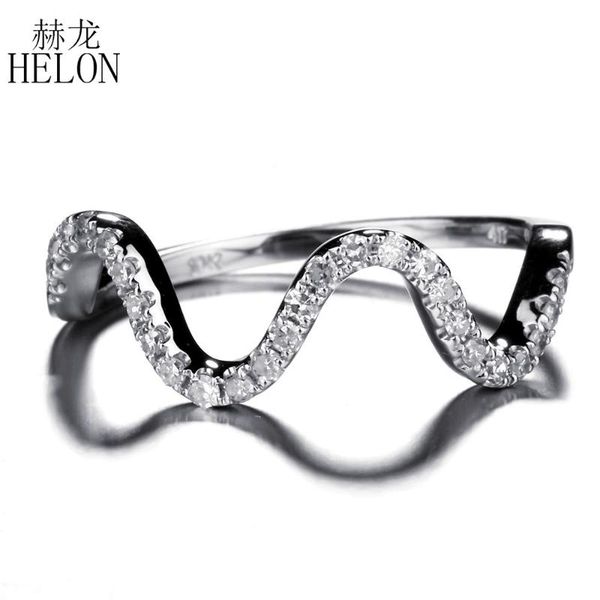 cluster rings helon glittering solid 10k white gold 100% genuine natural diamonds ring anniversary wavy lines fine jewelry wedding band, Golden;silver
cluster rings helon glittering solid 10k white gold 100% genuine natural diamonds ring anniversary wavy lines fine jewelry wedding band, Golden;silver