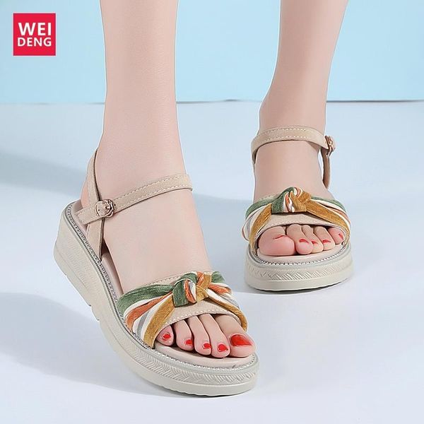 sandals weideng thick bottom ladies pumps outdoor breathable women casual cool and refreshing wear resistant classics, Black
sandals weideng thick bottom ladies pumps outdoor breathable women casual cool and refreshing wear resistant classics, Black